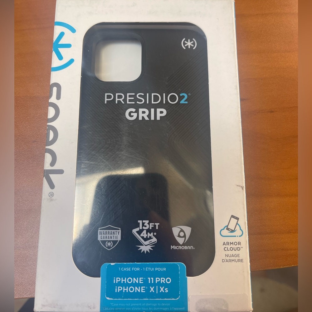 Speck Apple iPhone X/Xs/11 Pro Presidio 2 Grip Black